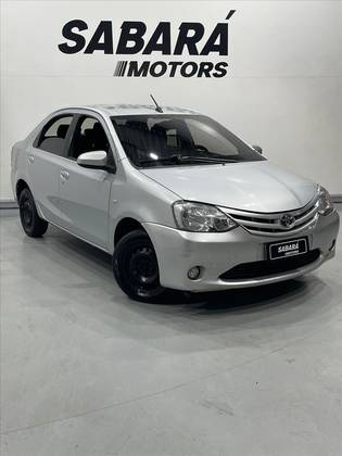 TOYOTA ETIOS 1.5 XS SEDAN 16V FLEX 4P MANUAL TOYOTA ETIOS 1.5 XS SEDAN 16V FLEX 4P MANUAL